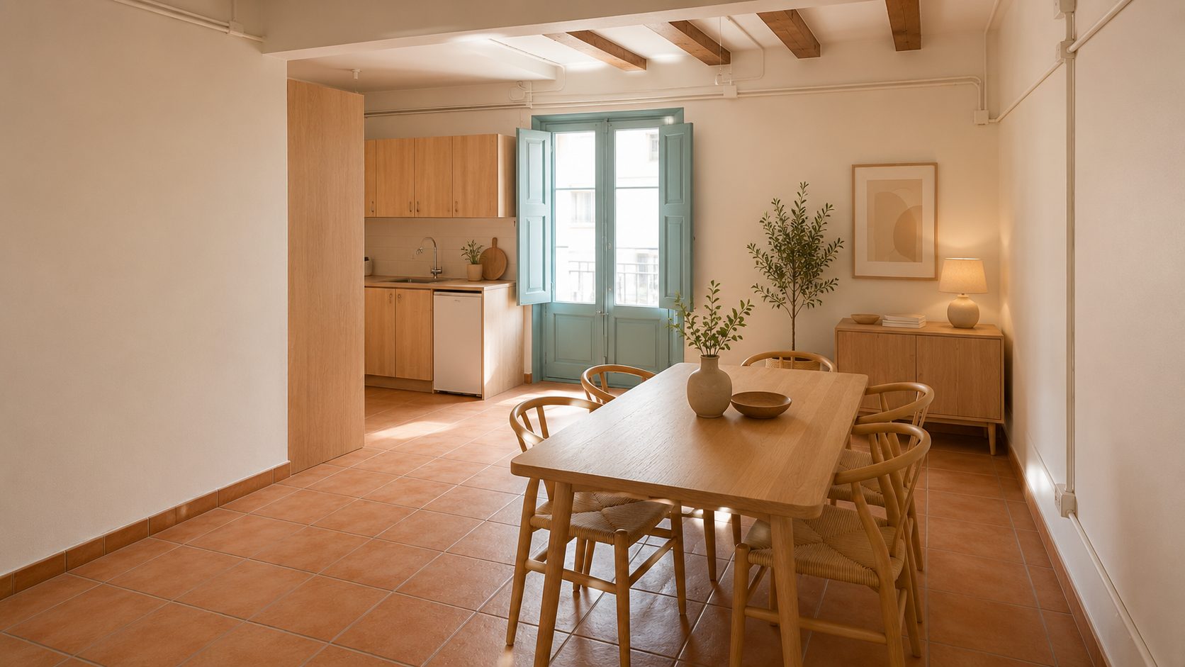 Comedor y cocina